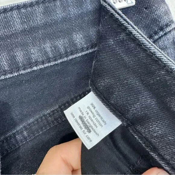 Elizabeth & James High rise flare jeans in black size 6-28 - Picture 5 of 10